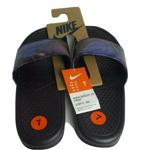 Nike New Benassi JDI Slides Berry Burgundy Comfort
